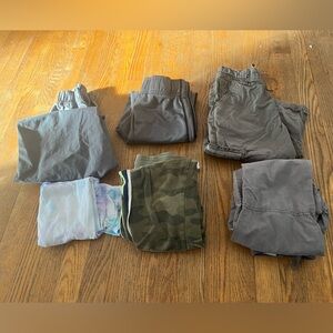 Large kids t-shirt and 5 pairs of kids medium pants